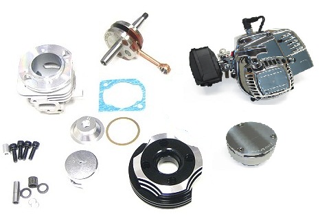 (image for) G290RC CY29 R290 29cc 3.5hp Billet Head Engine Kit