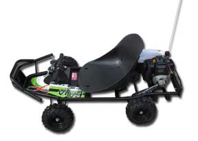 (image for) Power Kart 50 BAJA - Black/Green or Black/Blue