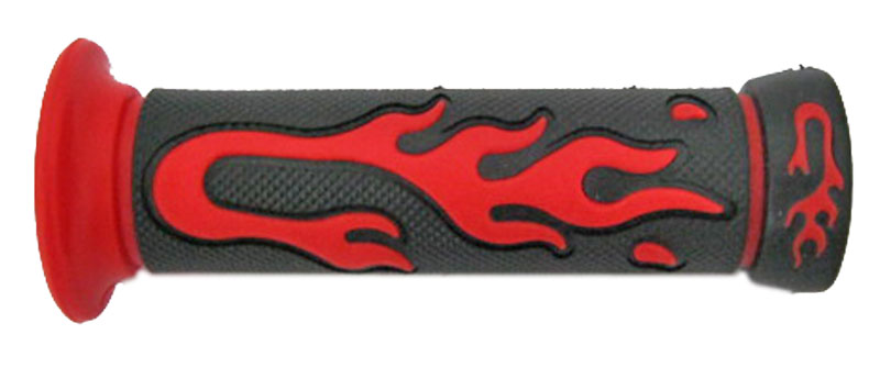 (image for) Grips, Dual Compound Flame RED and BLACK